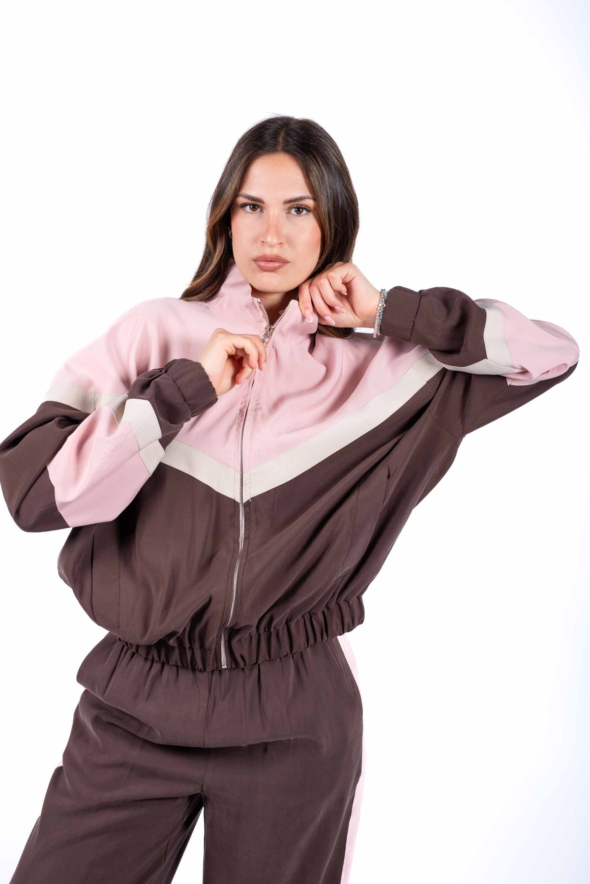 Giubbino Tecnico Color Block donna Tensione in - 4