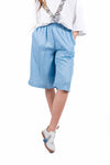 Bermuda Soft Touch effetto Denim donna Tensione in - 1