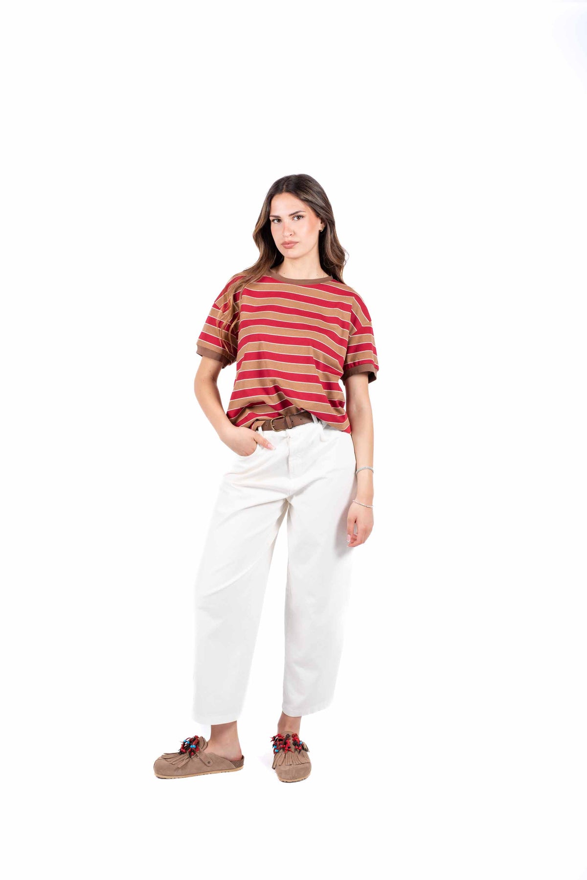 Pantaloni Ballon Panna donna Tensione in - 2