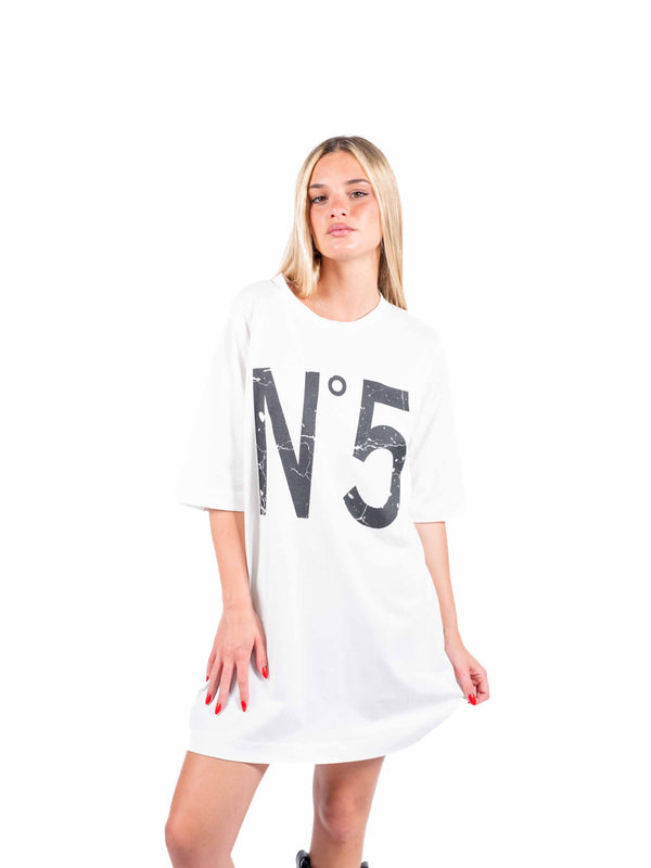 T-Shirt Over con Stampa da donna Tensione in