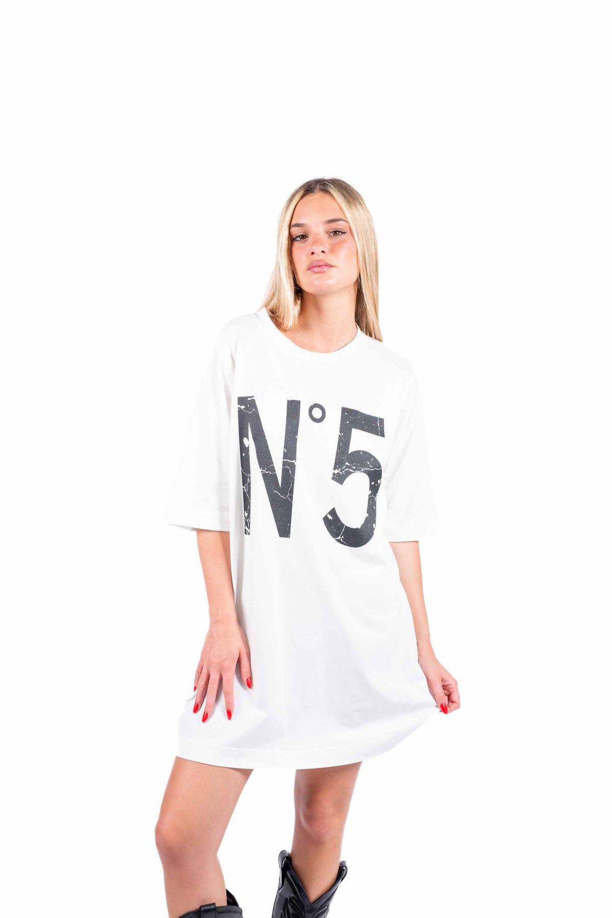 T-Shirt Over con Stampa donna Tensione in - 1