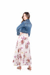 Giubbino Denim Crop con Strass donna Miss love - 6