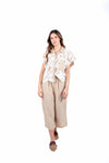 Camicia Lace Natural Touch Sabbia donna Miss love - 5