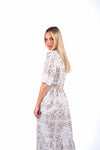Abito Chemisier Bandana Print Bianco donna Miss love - 6