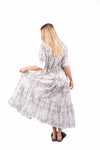 Abito Chemisier Bandana Print Bianco donna Miss love - 5