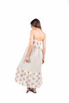 Abito Midi Spalline in Misto Lino donna Miss love - 2