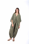 Blusa in Cupro Militare donna Miss love - 2