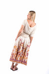 Gonna Midi Stampa Floreale donna Miss love - 3
