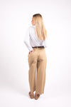 Pantaloni Ballon Beige donna Tensione in - 3