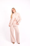 Blazer Rosa con Chiusura Asimmetrica donna Maryley - 3