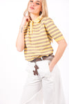Polo in Maglia a Righe donna Miss love - 5