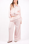 Completo in Scuba leggero con Alamari Rosa donna Miss love - 2