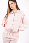 Completo in Scuba leggero con Alamari Rosa donna Miss love - 4