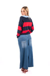 Polo Rugby Multicolor donna Miss love - 2