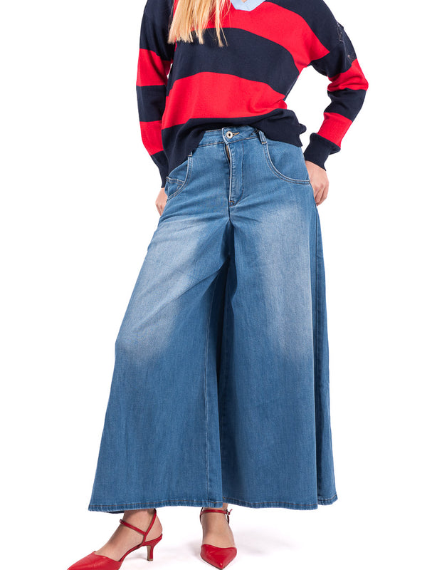 Jeans Wide Leg Extra Volume da donna Miss love