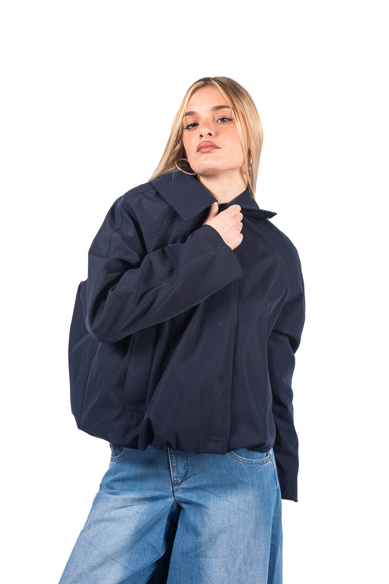 Bomber Oversize Blu donna Miss love - 2