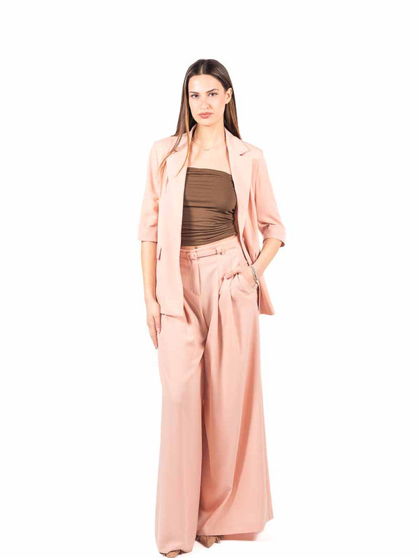 Blazer Manica 3/4 Rosa da donna Maryley