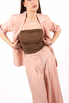 Blazer Manica 3/4 Rosa donna Maryley - 4