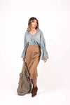 Blusa in Denim donna Tensione in - 2