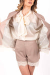 Blusa Bow Light donna Tensione in - 2