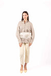 Camicia Soft Check Beige donna Tensione in - 1