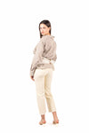 Pantaloni Slim Panna donna Tensione in - 2
