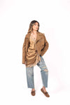 Giubbino Suede Biker donna Tensione in - 7