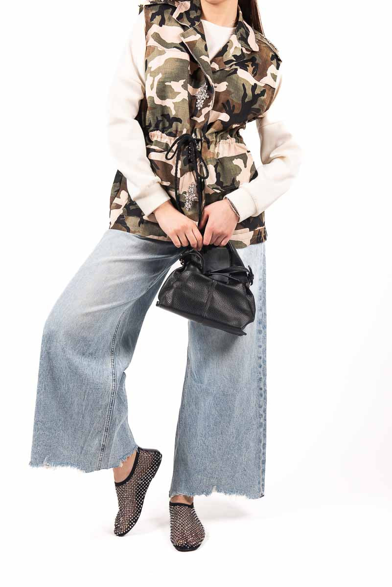 Gilet Urban Camo donna Miss love - 5