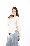 Felpa Soft Touch Panna donna Miss love - 4