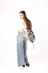 Jeans Wide Leg donna Miss love - 5