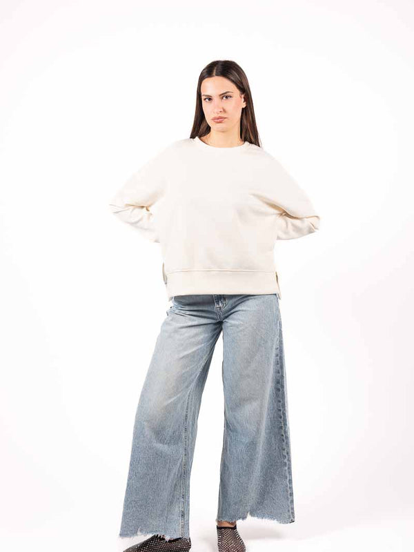 Jeans Wide Leg da donna Miss love