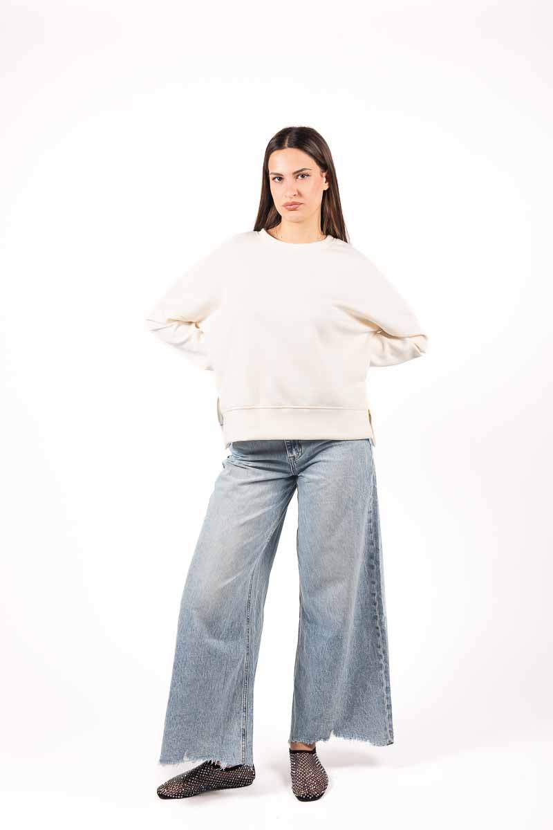 Jeans Wide Leg donna Miss love - 1