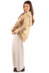 Trench Corto Beige donna Tensione in - 2