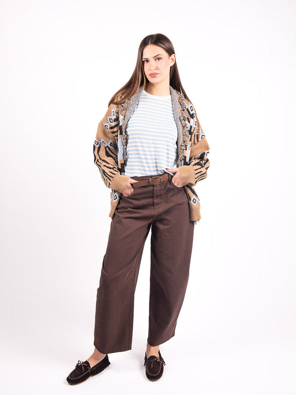 Pantaloni Ballon Cioccolato da donna Tensione in