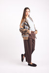 Pantaloni Ballon Cioccolato donna Tensione in - 4