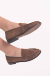 Mocassino Camoscio Marrone donna Ovye - 2