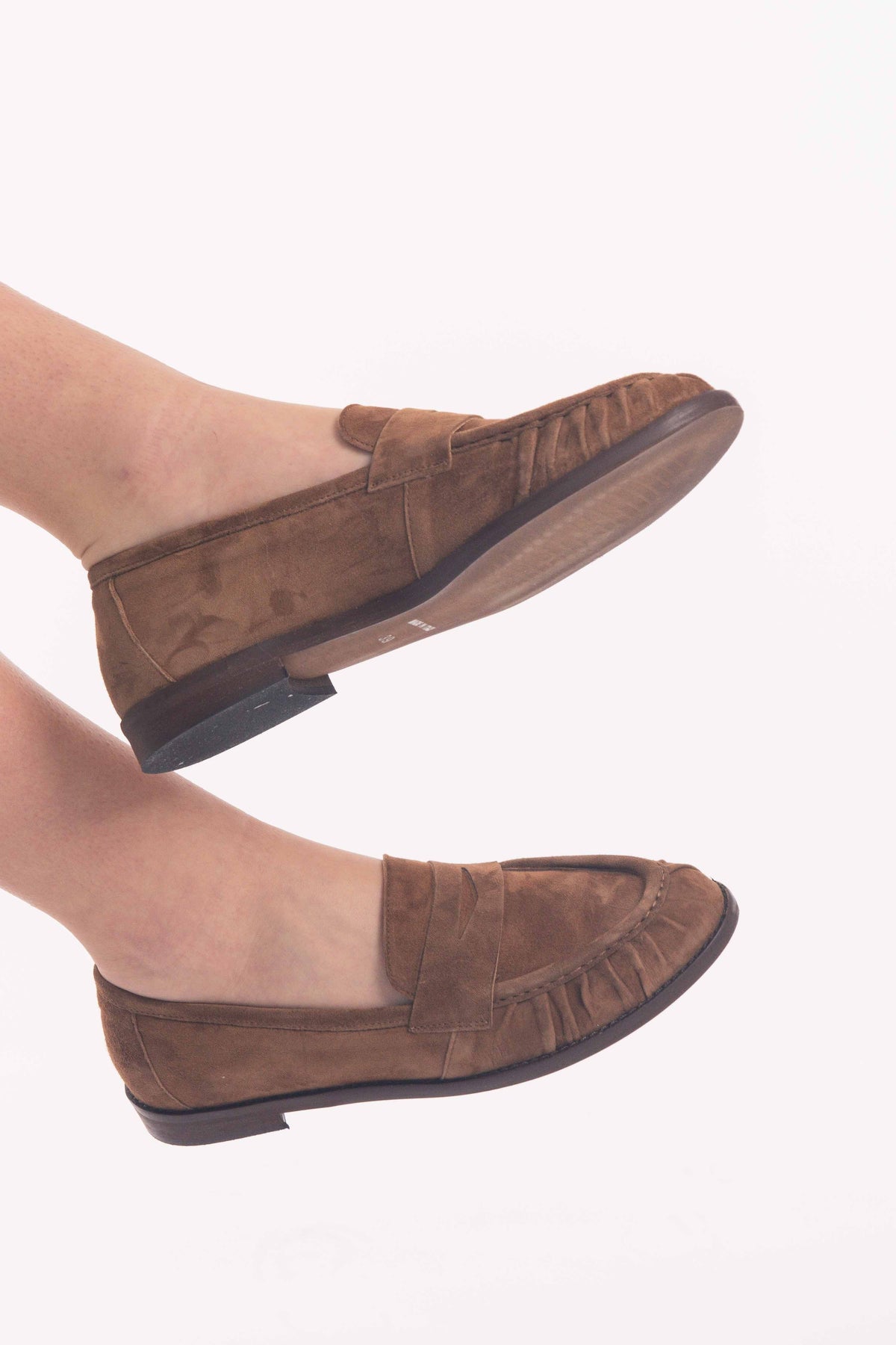Mocassino Camoscio Marrone donna Ovye - 2