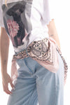 Foulard con Stampa Rosa donna Miss love - 1