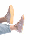 Sneaker Camoscio Rosa donna Ovye - 1