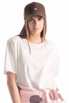 T-Shirt Oversize con Spalline Imbottite donna Miss love - 1