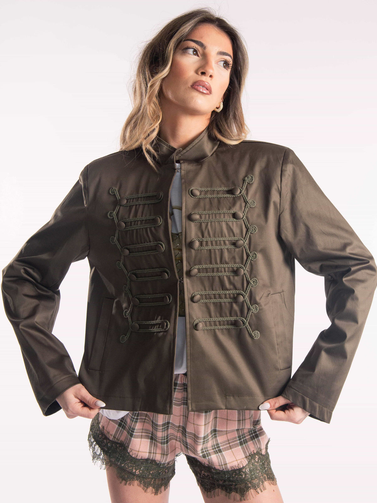 Giacca Napoleone Militare donna Tensione in - 1