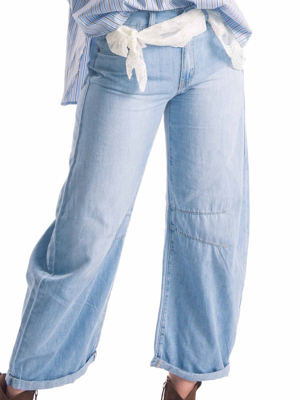 Jeans Straight Fit da donna Miss love