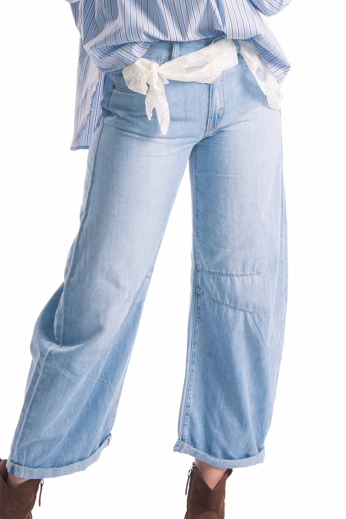 Jeans Straight Fit donna Miss love - 1