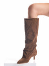 Stivale Camoscio Tabacco donna Ovye - 1