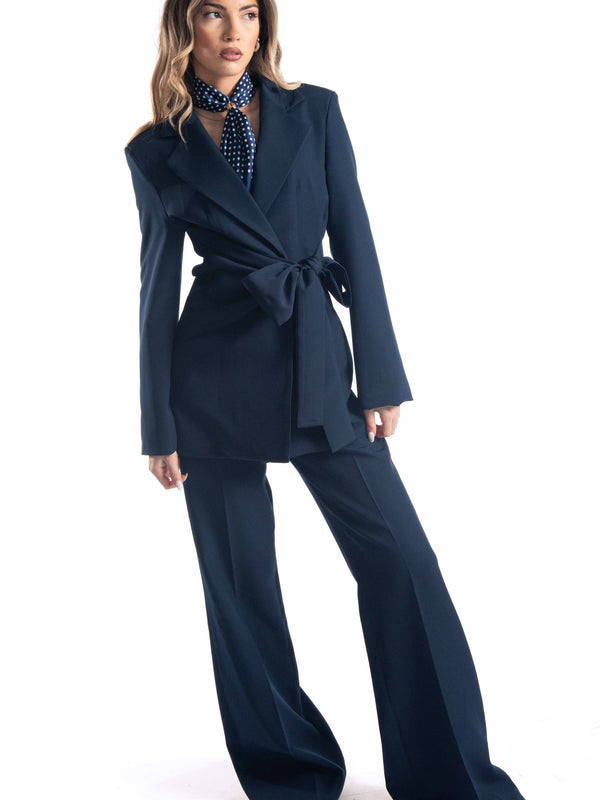 Completo Blu con Blazer a Vestaglia da donna Miss love