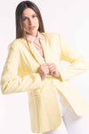 Blazer Giallo con Cintura donna Miss love - 1