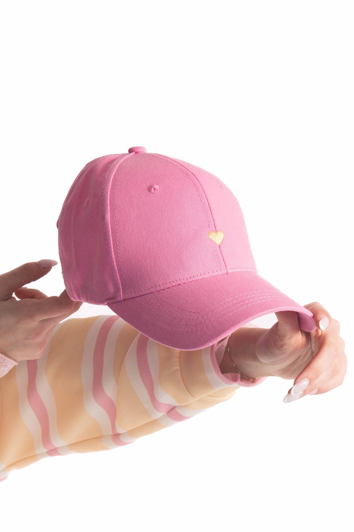 Cappello con Visiera Rosa donna Miss love - 1