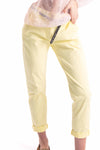 Pantaloni Chino Slim fit Gialli donna Miss love - 1