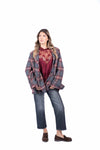 Giacca Sartoriale a Quadri Tartan donna Tensione in - 5