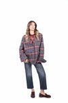 Giacca Sartoriale a Quadri Tartan donna Tensione in - 4
